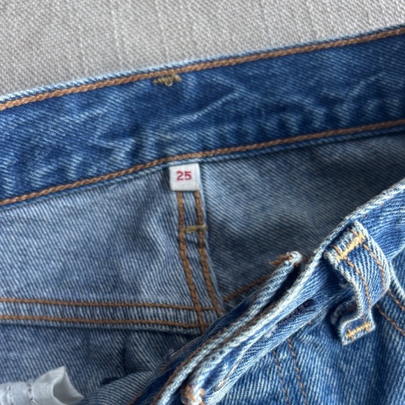 Levi's High Rise Skinny Woman’s Blue Jeans 👖 size 25 - Picture 7 of 10